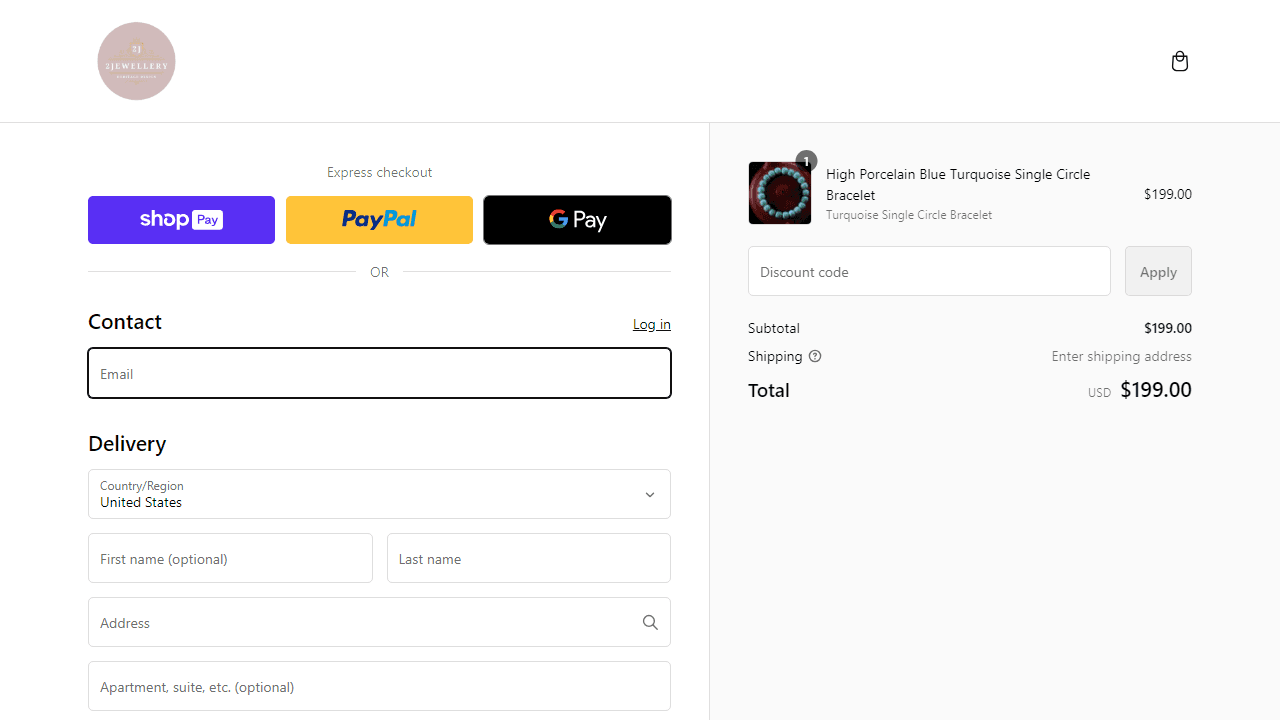 How to apply 2jewellery coupon code